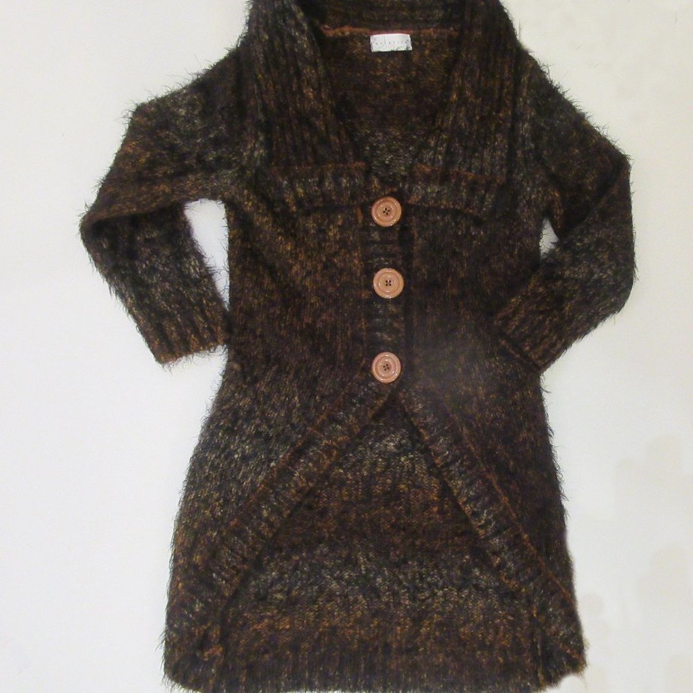 Cozy Long Cardigan by Ekletica Size S